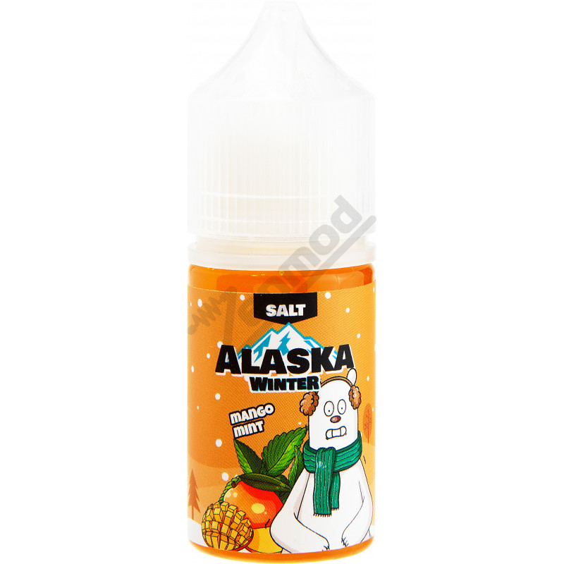 Фото и внешний вид — ALASKA WINTER SALT - Mango Mint 30мл