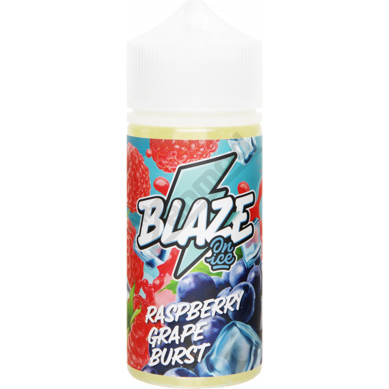 Фото и внешний вид — BLAZE ON ICE - Raspberry Grape Burst 100мл