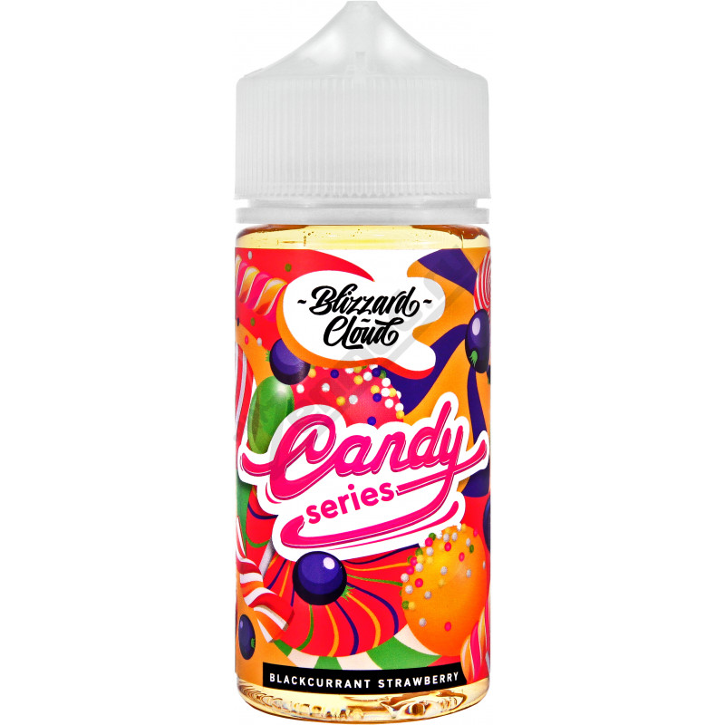 Фото и внешний вид — Blizzard Cloud Candy Series - Strawberry Blackcurrant 100мл
