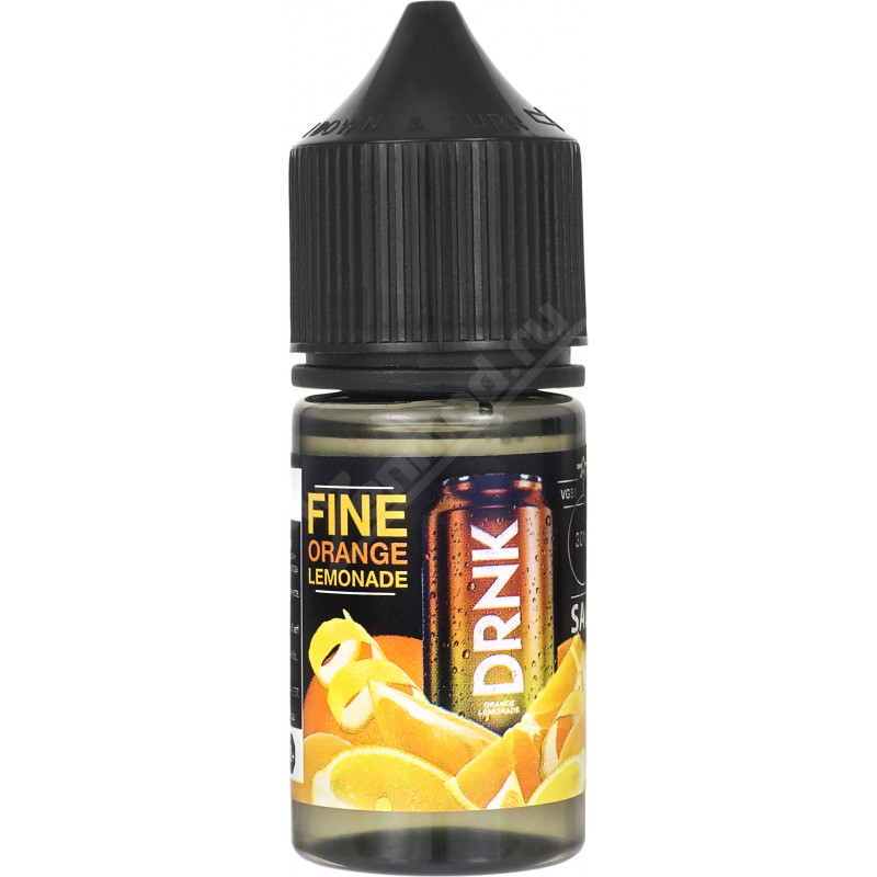 Фото и внешний вид — DRNK SALT - Fine Orange Lemonade 30мл