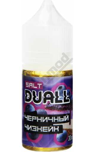 DUALL SALT - Черничный Чизкейк 30мл DUALL SALT - Черничный Чизкейк 30мл