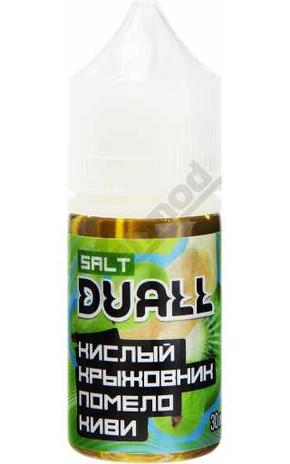 DUALL SALT - Кислый Крыжовник, Помело, Киви 30мл DUALL SALT - Кислый Крыжовник, Помело, Киви 30мл