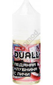 DUALL SALT - Ледяная Клубника с Личи 30мл