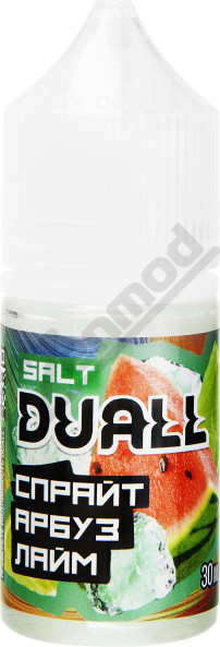 DUALL SALT - Спрайт, Арбуз, Лайм 30мл