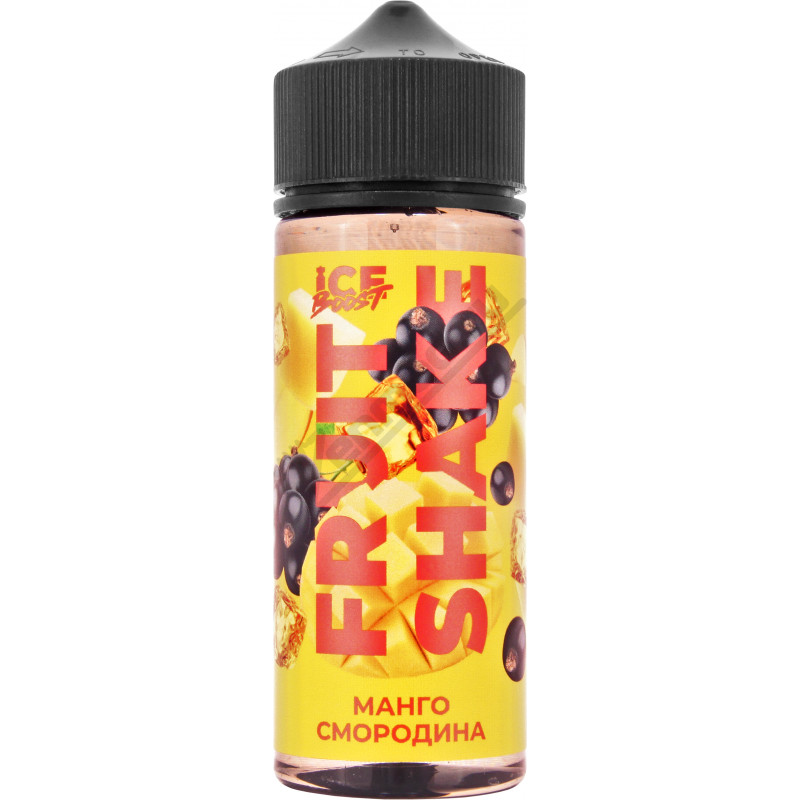 Фото и внешний вид — FRUIT SHAKE (Ice Boost) - Манго-Смородина 120мл