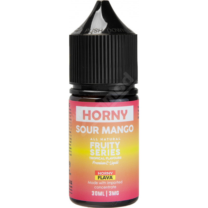 Фото и внешний вид — HORNY - Sour Mango 30мл