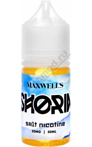 MAXWELLS SALT - Shoria 30мл MAXWELLS SALT - Shoria 30мл