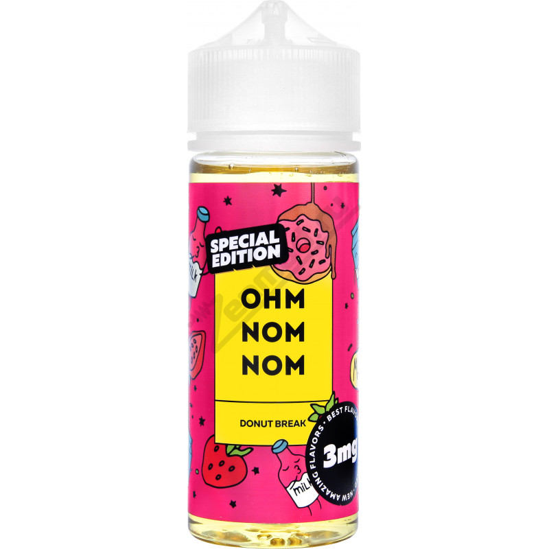 Фото и внешний вид — OHM NOM NOM - DONUT BREAK 120мл