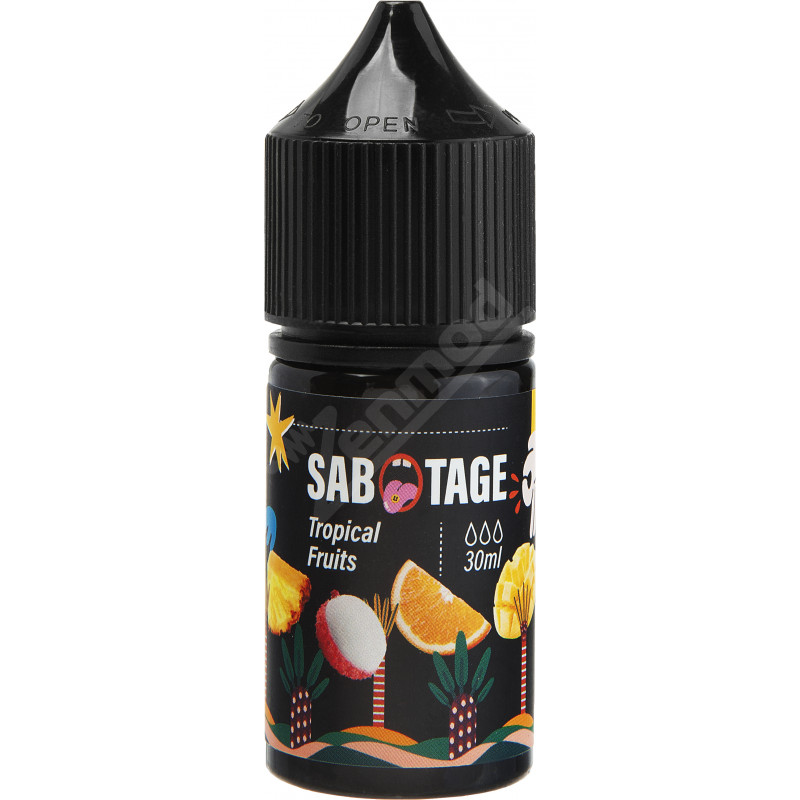 Фото и внешний вид — Sabotage - Tropical Fruits 30мл
