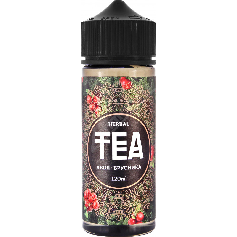 Фото и внешний вид — TEA Herbal - Хвоя-Брусника 120мл