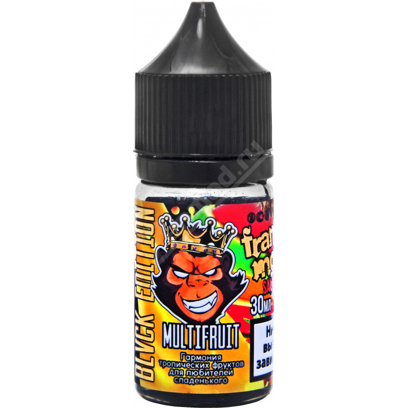 Фото и внешний вид — Frankly Monkey Black SALT - Multifruit 30мл