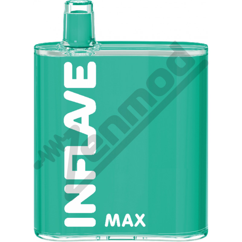 Одноразовая электронная сигарета INFLAVE MAX 4000 - Свежая Мята Фото и внешний вид — INFLAVE MAX 4000 - Свежая Мята