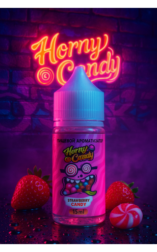 HORNY Candy - Strawberry 15мл